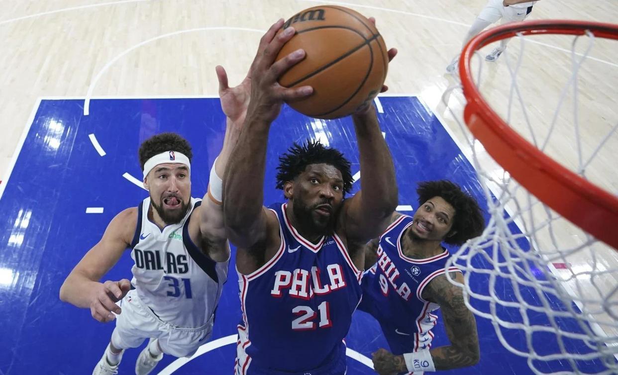 广东队碾压独行侠,恩比德刷新纪录 广东队碾压独行侠,恩比德刷新纪录