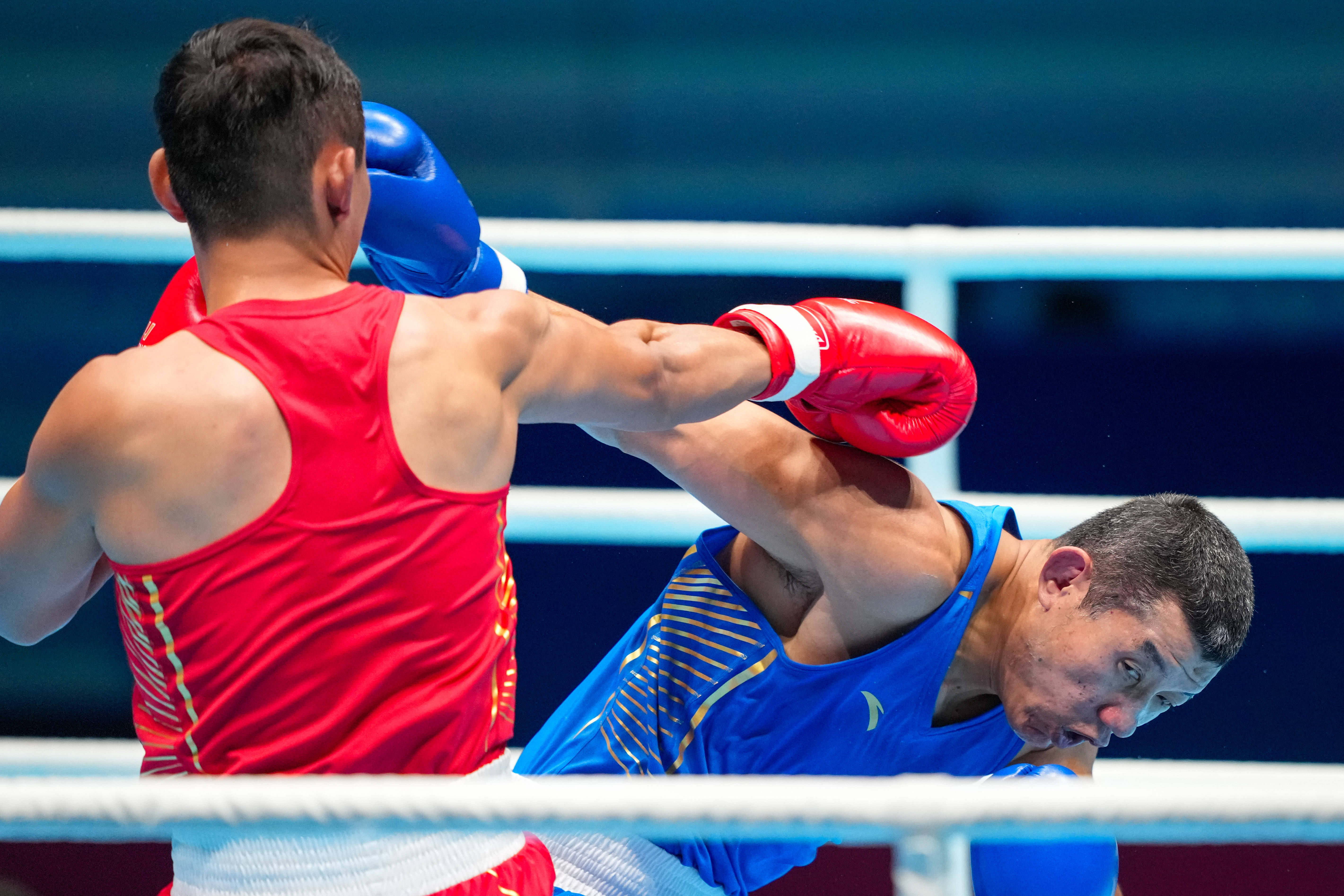 重击！日本拳击选手成功晋级决赛